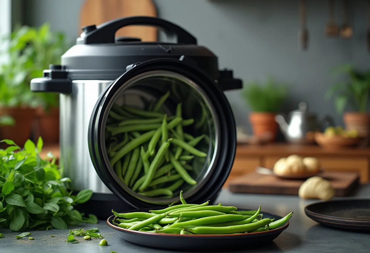 haricots verts cocotte-minute