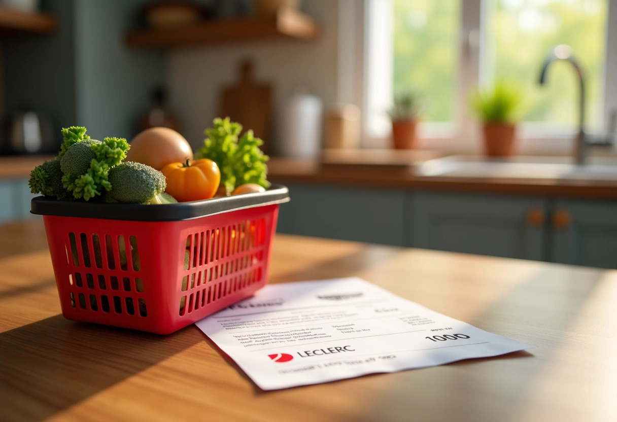 supermarché  points de fidélité