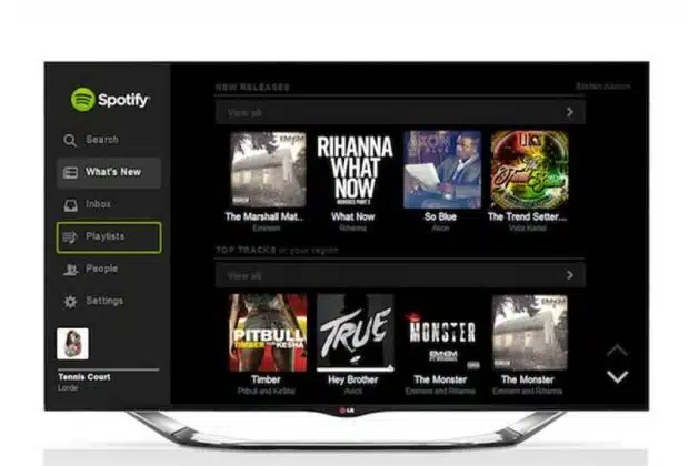 Comment télécharger spotify sur Smart TV Samsung