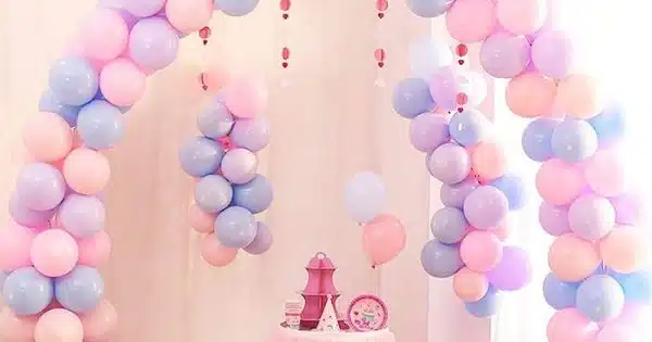 Des idées de décoration à base de ballons