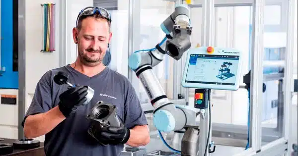 Utilisation d'un robot industriel