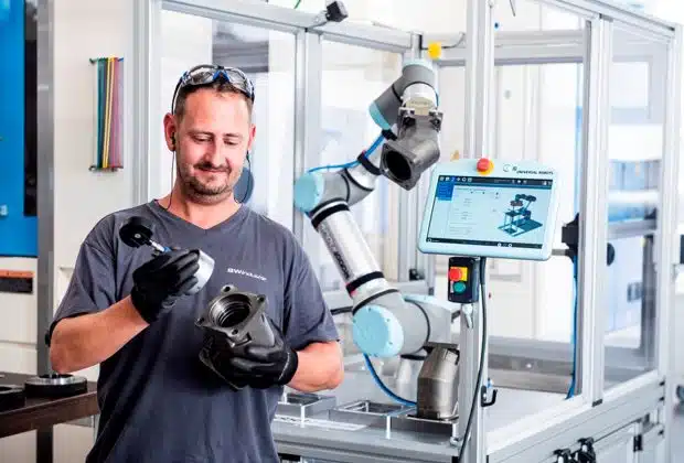 Utilisation d'un robot industriel