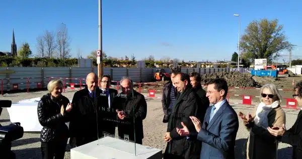 Lancement d'un chantier dans le secteur énergétique par Fayat